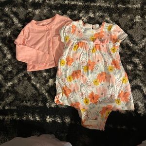 Dress w/ matching sweater